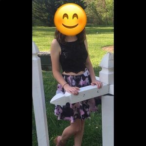 2 piece homecoming/formal dress